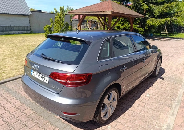 Audi A3 cena 83900 przebieg: 67000, rok produkcji 2019 z Dęblin małe 137